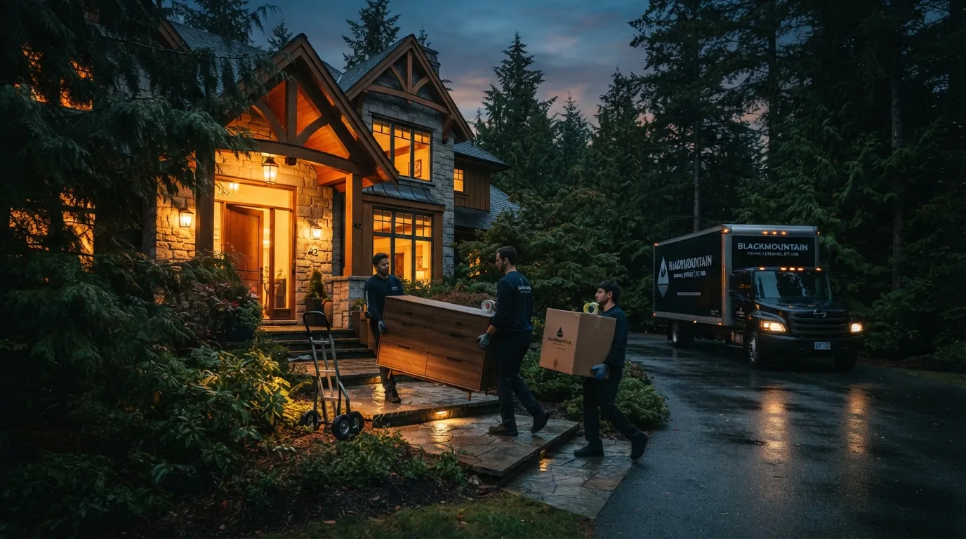 BlackMountain moving equipment and careful handling in Toronto